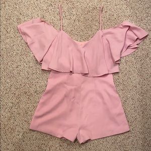 Pink romper